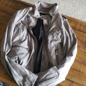 Grey zipper jacket